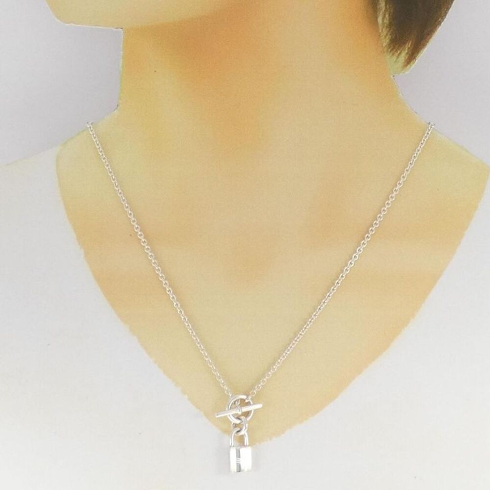 Hermès Amulette Cadena 925 Silver Necklace - Picture 6 of 6